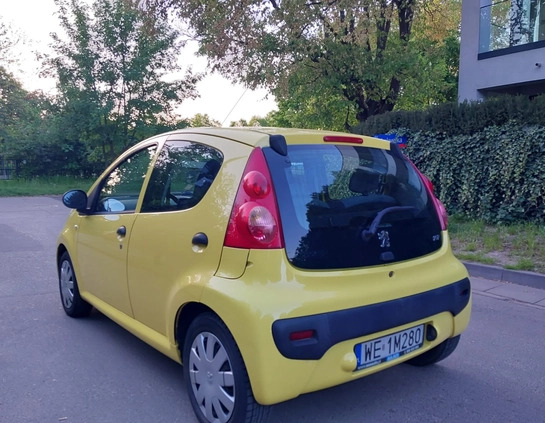 Peugeot 107 cena 7600 przebieg: 94600, rok produkcji 2007 z Warszawa małe 29